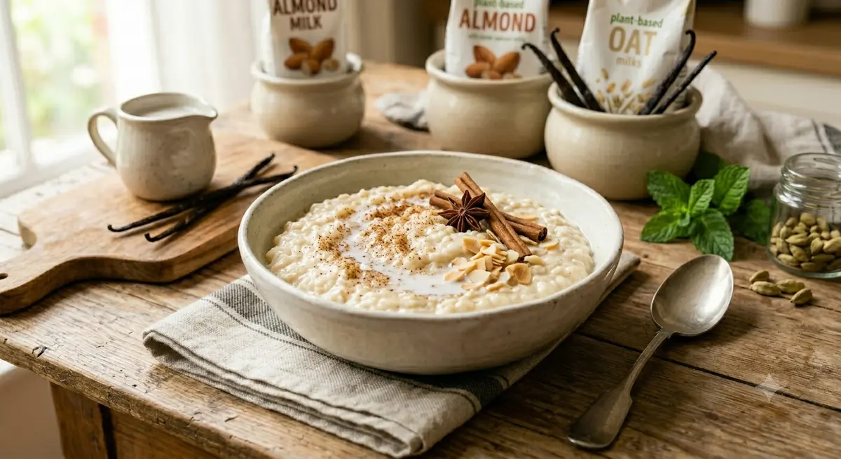 Creamy Vegan Rice Pudding